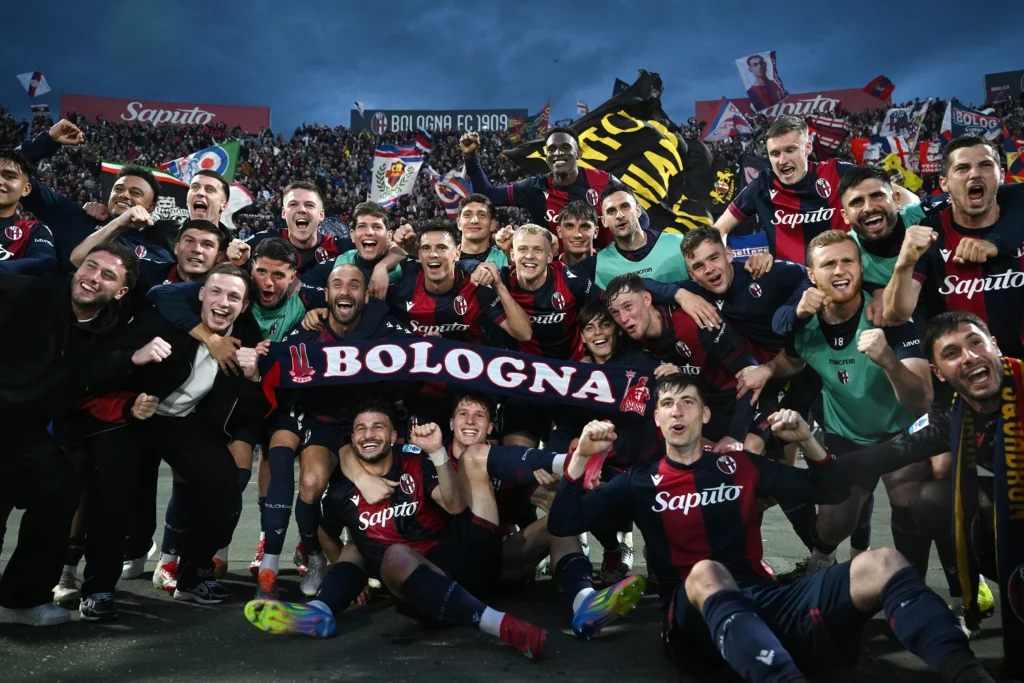 14 maggio 2025 - Il Bologna F.C. vince la Coppa Italia