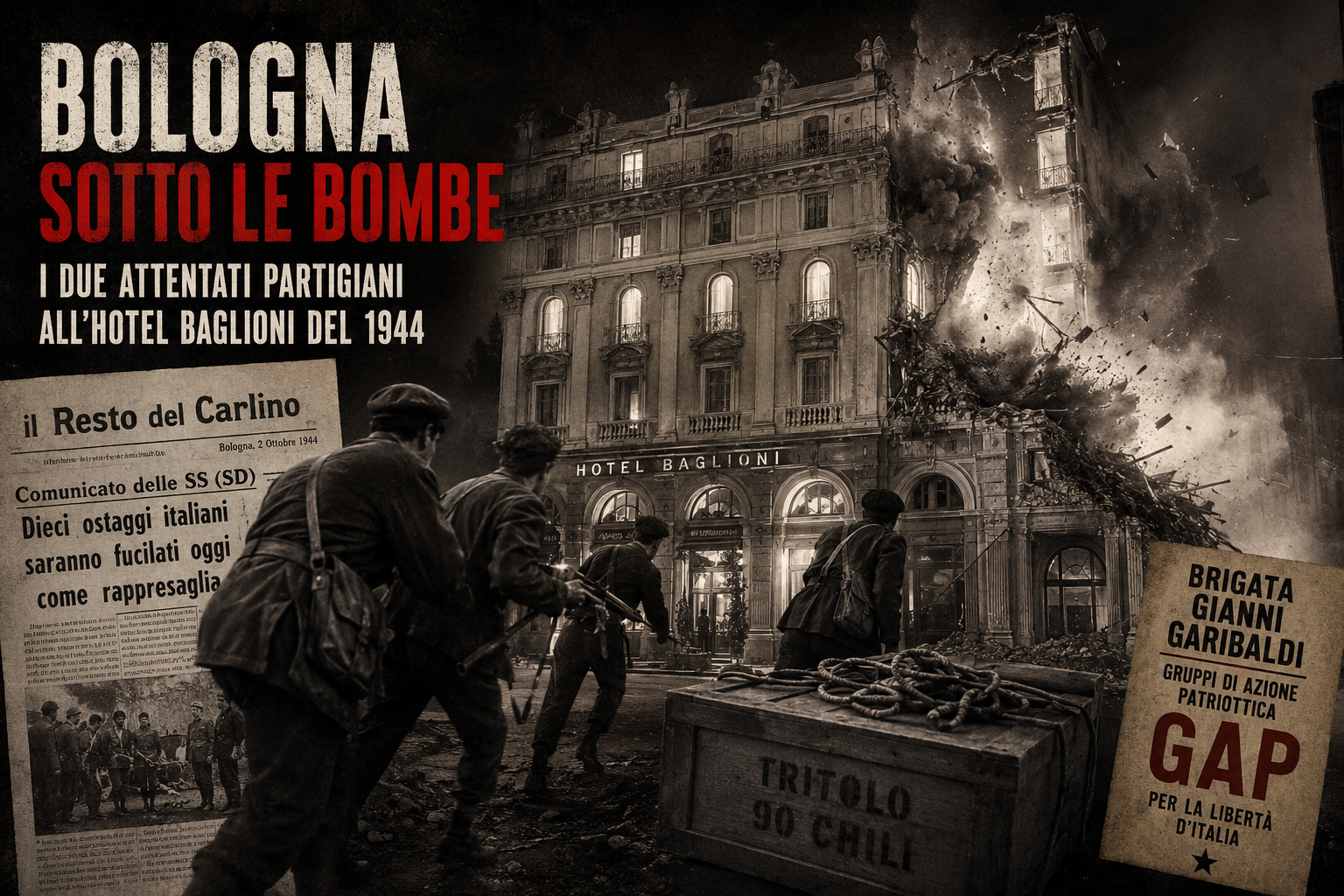29 settembre 1944 - Attentato all'Hotel Baglioni