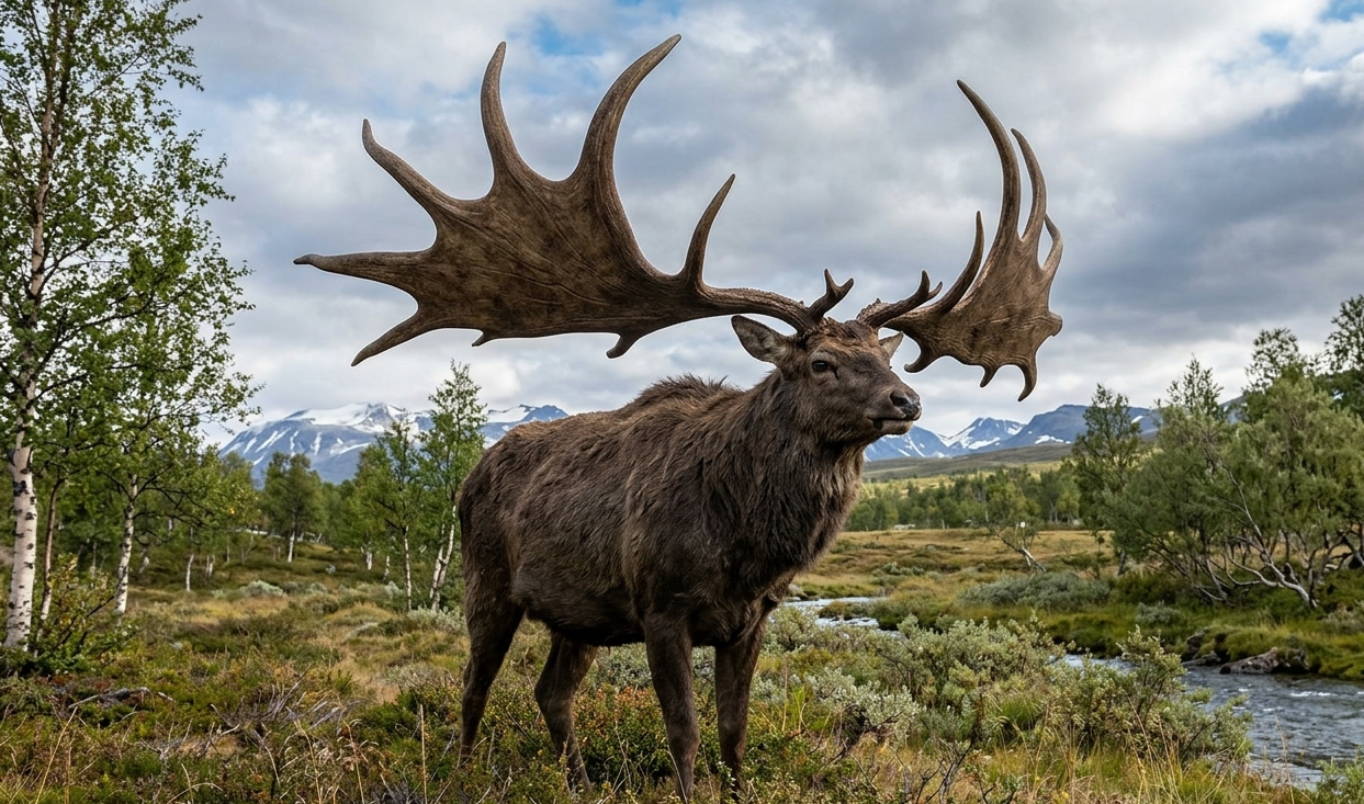  Il Cervo Gigante delle Praterie