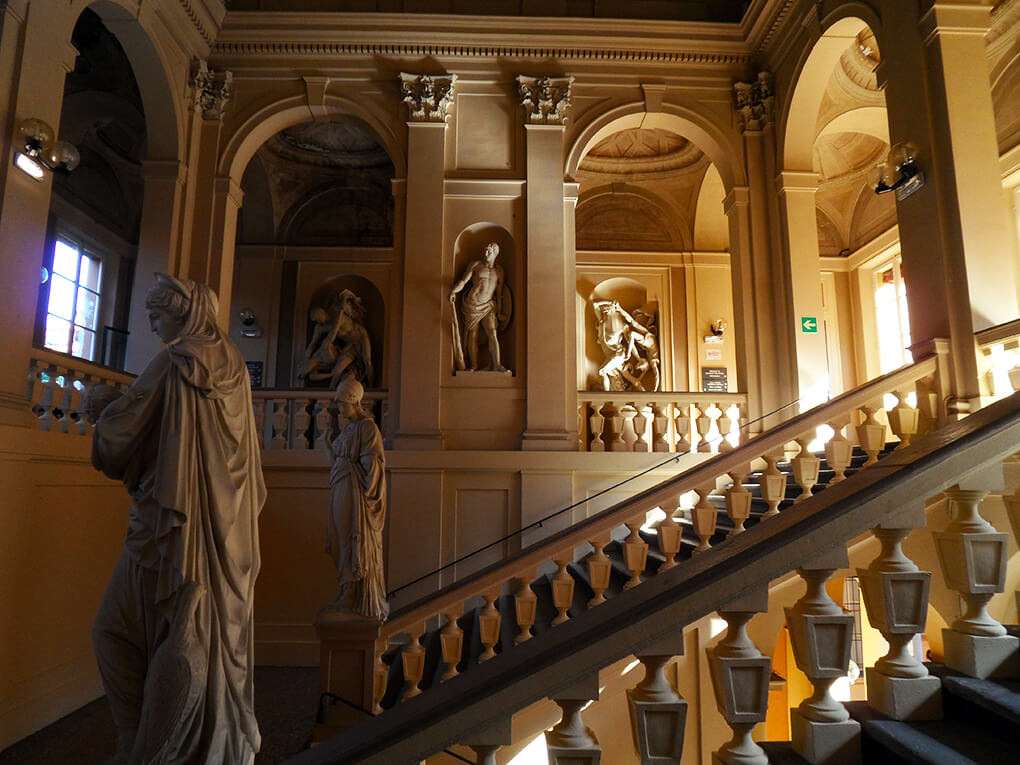Scalinata di palazzo Hercolani