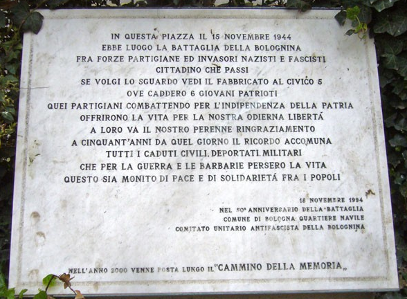 15 novembre 1944 - battagia della Bolognina 