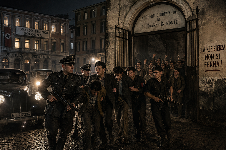 9 agosto 44 - assalto al carcere di San Giovanni in Monte 