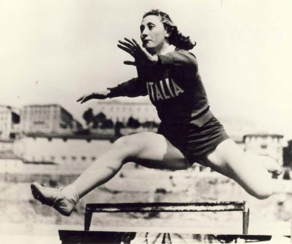 Ondina Valla in azione